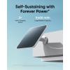 imageeufy Security 4G LTE Cam S330 4K Cellular Wireless Security Camera Pan and Tilt Solar Powered 4G and WiFi Duomode AI HumanVehicle Tracking with SIM Card and 32GB SD Card T86P2