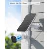 imageeufy Security Certified eufyCam Solar Panel Compatible with eufyCam Continuous Power Supply 26W Solar Panel IP65 WeatherproofWhite