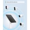 imageeufy Security Certified eufyCam Solar Panel Compatible with eufyCam Continuous Power Supply 26W Solar Panel IP65 WeatherproofWhite