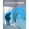 imageeufy Security Motion Sensor Home Alarm System 100 Coverage 30 ft Detection Range 2Year Battery Life Adjustable Sensitivity HomeBase Required Optional 247 Protection Service Home Security