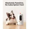 imageeufy Security Pet Camera for Dogs and Cats OnDevice AI Tracking and Pet Monitoring 360 View 1080p with Treat Dispenser Local Storage 2Way Audio Phone App No Monthly Fee Motion Only AlertWhite
