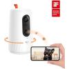 imageeufy Security Pet Camera for Dogs and Cats OnDevice AI Tracking and Pet Monitoring 360 View 1080p with Treat Dispenser Local Storage 2Way Audio Phone App No Monthly Fee Motion Only AlertWhite