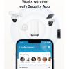 imageeufy Security Siren IP65 Weatherproof Wireless Alarm 105 dB Work with homebase
