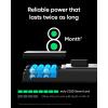 imageeufy Security Smart Lock C220 Fingerprint Keyless Entry Door Lock Builtin WiFi App Remote Control Front Door Smart Lock Deadbolt 8Months Battery Reliable Power IP53 Waterproof BHMA Grade 3Black