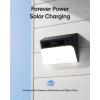 imageeufy Security Solar Wall Light Cam S120 Solar Security Cameras Wireless Outdoor 2K Camera Forever Power Motion Activated Light AI Detection IP65 Waterproof Spotlight No Monthly Fee1Cam Pack