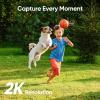 imageeufy Security SoloCam C210 Wireless Outdoor Camera 2K Resolution No Monthly Fee Wireless 24 GHz WiFi HomeBase 3 Compatible Homekit is not SupportedWhite