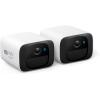 imageeufy Security SoloCam C210 Wireless Outdoor Camera 2K Resolution No Monthly Fee Wireless 24 GHz WiFi HomeBase 3 Compatible Homekit is not SupportedWhite