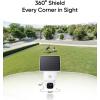 imageeufy Security SoloCam E30 2 Pack Security Cameras Wireless Outdoor Solar Camera Outdoor Wireless 360 Pan AI Tracking 2K Clarity HomeBase S380 Compatible No Monthly Fee2 PackHomebase