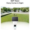 imageeufy Security SoloCam E30 2 Pack Security Cameras Wireless Outdoor Solar Camera Outdoor Wireless 360 Pan AI Tracking 2K Clarity HomeBase S380 Compatible No Monthly Fee2 Pack
