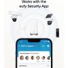 imageeufy Security Water and Freeze Sensor with Remote Alerts IP65 Waterproof 2Year Battery Life HomeBase Required Compatible with HomeBase 2 and 3 Optional 247 Protection Service App Control