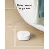 imageeufy Security Water and Freeze Sensor with Remote Alerts IP65 Waterproof 2Year Battery Life HomeBase Required Compatible with HomeBase 2 and 3 Optional 247 Protection Service App Control