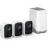 imageeufy Security eufyCam S300eufyCam 3C 2Cam Kit Security Camera Outdoor Wireless 4K Camera Expandable Local Storage up to 16TB Face Recognition AI Color Night Vision Spotlight No Monthly FeeWhite