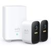 imageeufy Security eufyCam 2C 2Cam Kit Security Camera Wireless Outdoor Home Security System HomeKit Compatibility 1080p HD IP67 Night Vision Motion Only Alert No Monthly Fee2Cam Kit