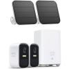imageeufy Security eufyCam 2C 2Cam Kit Security Camera Wireless Outdoor Home Security System HomeKit Compatibility 1080p HD IP67 Night Vision Motion Only Alert No Monthly Fee2 cam packsolar panel