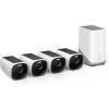 imageeufy Security eufyCam S330 eufyCam 3 2Cam Kit Security Camera Outdoor Wireless 4K Camera with Solar Panel Forever Power Face Recognition AI Expandable Local Storage No Monthly Fee4Cam Kit