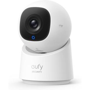 imageeufy Security Indoor Cam C220 Home Security Camera 2K Resolution with 360 Pan and Tilt Plugin Security Indoor Camera Only Supports 24GHz WiFi HumanMotion Al Night Vision HB3 Compatible