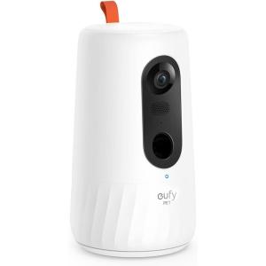 imageeufy Security Pet Camera for Dogs and Cats OnDevice AI Tracking and Pet Monitoring 360 View 1080p with Treat Dispenser Local Storage 2Way Audio Phone App No Monthly Fee Motion Only AlertWhite