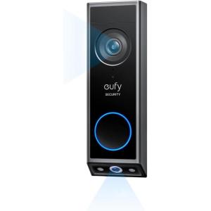 imageeufy Security Video Doorbell E340 Battery Powered Dual Cameras with Delivery Guard 2K Full HD and Color Night Vision HomeBase S380 Compatible No Monthly FeeBattery or Wired Doorbell