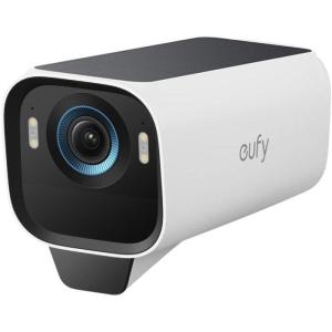 imageeufy Security eufyCam S3 Pro 4Cam Kit Solar Camera Outdoor Wireless MaxColor Night Vision 4K Security Camera with Solar Panel Face Recognition AI Expandable Local Storage No Monthly FeeAddon Cam