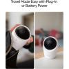 imageeufy Baby Monitor E20 with 2 Cameras Split Screen 2K HD Camera 5 720p Display