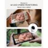 imageeufy Baby Monitor E21 with 2 4K UHD Cameras 5 720p Display Hybrid WiFi and No WiFi Connection App and Monitor Control PanTilt 8 Zoom Portable Camera with Builtin Battery ANR