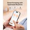 imageeufy Heated Wearable Breast Pump E20 3 Heat Levels HandsFree Breast Pump with Innovative HeatFlow Optimized Rhythm via App HospitalGrade Suction Leakproof UltraSlim and Quiet for inBra Use