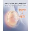 imageeufy Original 24mm Flange 2Pack Replacement Accessories for Wearable Breast Pump S1S1 Pro HeatFlow Technology FoodGrade Silicone Durable Comfortable Ergonomic FitS1S1 Pro Flange 24mm2