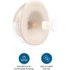 imageeufy Original 24mm Flange 2Pack Replacement Accessories for Wearable Breast Pump S1S1 Pro HeatFlow Technology FoodGrade Silicone Durable Comfortable Ergonomic FitSizing Insert 21mm2