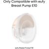 imageeufy Original 24mm Flange 2Pack Replacement Accessories for Wearable Breast Pump S1S1 Pro HeatFlow Technology FoodGrade Silicone Durable Comfortable Ergonomic FitE10 Flange 27mm2