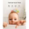 imageeufy Security Baby Monitor E21 with 4K UHD Camera 5 720p Display 8X Zoom Hybrid WiFi and No WiFi Connection 247 Recording in app PanTilt Portable Camera with Builtin Battery ANR