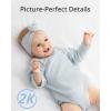 imageeufy Security Baby WiFi Baby Monitor 2K with Noise Detection Night Vision Room Temperature Detection Camera Easy Setup UserFriendly App Requires 24GHz WiFi