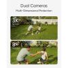 imageeufy Security Floodlight Camera E340 Wired360 Pan and Tilt247 RecordingDualBand WiFi 2000 LumensMotionActivatedDual CameraHomeBase 3 CompatibleLocal StorageNo Monthly Fee Renewed