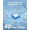imageeufy Security S230 SoloCam S40 SolarPowered Wireless Outdoor Security Camera Battery Camera 2K Resolution No Monthly Fee Renewed