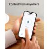 imageeufy Security Smart Lock C210 Keyless Entry Door Lock Builtin WiFi Deadbolt Smart Door Lock No Bridge Required Easy Installation Touchscreen Keypad App Remote Control 4 AA Batteries IncludedBlack
