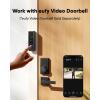 imageeufy Security Smart Lock C30 Keyless Entry Builtin WiFi Deadbolt for Front Door No Bridge Required Easy Installation App Remote Control Auto LockBlack