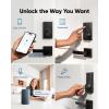 imageeufy Security Smart Lock C30 Keyless Entry Builtin WiFi Deadbolt for Front Door No Bridge Required Easy Installation App Remote Control Auto LockBlack