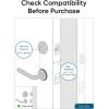 imageeufy Security Smart Lock S230 Keyless Fingerprint Lock for Front Door Easy Installation Builtin WiFi Reliable App for Remote Access OneYear Battery Life BHMA Certified IP65 Weatherproof
