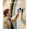 imageeufy Security Solar Wall Light Cam S120Solar Security CameraWireless Outdoor Camera2K Camera Forever PowerMotion Activated LightAI DetectionIP65 WaterproofSpotlightNo Monthly Fee Renewed