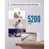 imageeufy Security SpaceView Pro Video Baby Monitor E210 with 5quot Screen TwoWay Audio Security Camera 720p Pan ampamp Tilt Night Vision Lullaby Player Wide Angle Lens Not Included No App Required