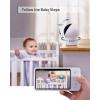imageeufy Security SpaceView Pro Video Baby Monitor E210 with 5quot Screen TwoWay Audio Security Camera 720p Pan ampamp Tilt Night Vision Lullaby Player Wide Angle Lens Not Included No App Required