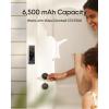 imageeufy Security Video Doorbell C30 Battery Powered 2K FHD 43 Expanded View Easy Installation Ring Call Human and Motion Detection HomeBase S380 Compatible No Monthly FeeBattery or Wired Doorbell  Extra Battery