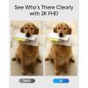 imageeufy Security Video Doorbell C30 Battery Powered 2K FHD 43 Expanded View Easy Installation Ring Call Human and Motion Detection HomeBase S380 Compatible No Monthly FeeBattery Doorbell
