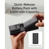 imageeufy Security Video Doorbell C30 Battery Powered 2K FHD 43 Expanded View Easy Installation Ring Call Human and Motion Detection HomeBase S380 Compatible No Monthly FeeBattery or Wired Doorbell  Extra Battery