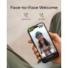 imageeufy Security Video Doorbell C30 with AddOn Chime Battery Powered 2K FHD 169 Expanded View Easy Installation Live Video Call Human and Motion Detection HomeBase S380 Compatible