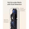 imageeufy Security Video Doorbell Dual Camera 2K HD Wireless BatteryPowered HomeBase Dual Motion Detection Smart Recognition No Monthly Fee 16GB StorageDoorbell S330