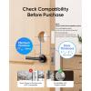 imageeufy Security Video Smart Lock E330 3in1 CameraDoorbellFingerprint Keyless Entry Door Lock Smart Builtin WiFi Deadbolt for Front Door Auto Lock App Remote Control Easy InstallationVideo Lock