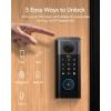 imageeufy Security Video Smart Lock E330 3in1 CameraDoorbellFingerprint Keyless Entry Door Lock Smart Builtin WiFi Deadbolt for Front Door Auto Lock App Remote Control Easy InstallationVideo LockChime