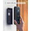 imageeufy Security Wireless Video Doorbell S220 Addon with 2K Resolution Video Easy SelfInstallation Enhanced Home Security CostEffective Compatible with HomeBase 1 2 3 E