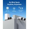 imageeufy Security eufyCam E330 Professional 4Cam Kit 4K Outdoor Security Camera System 247 Recording Plugin WiFi NVR 1TB Hard Drive Included 10CH Local Storage No Monthly Fee2 Camera Kit