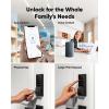 imageeufy Smart Lock E31 Fingerprint Keyless Entry Door Lock with Apple Home Ecosystem for Front Door or Back Supports Matter Apple Home Alexa Google 10000mAh Battery Auto LockMatter  WiFi  8 AA batteries